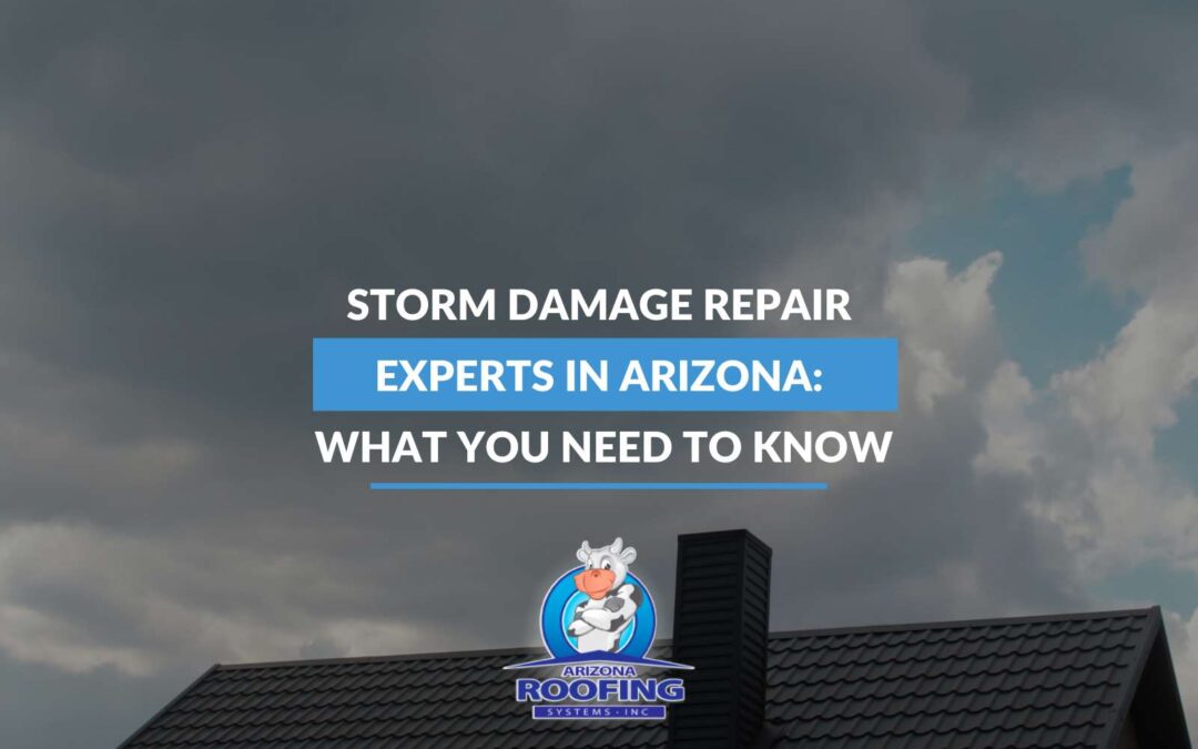 Storm Damage Repair Experts In Arizona: What You Need To Know